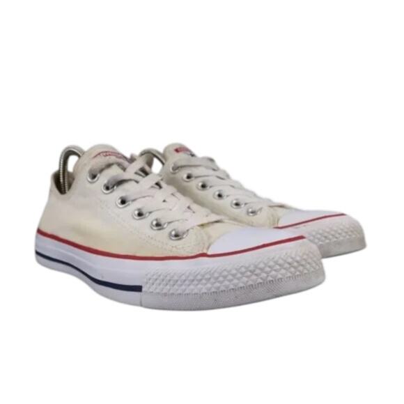 Converse Shoes Womens 8 Sneakers Chuck Taylor All Star Low Canvas Casual White - Picture 1 of 13